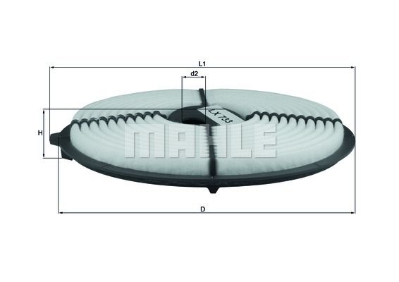 WILMINK GROUP Воздушный фильтр WG1216750